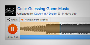 The Color Guessing Game Music